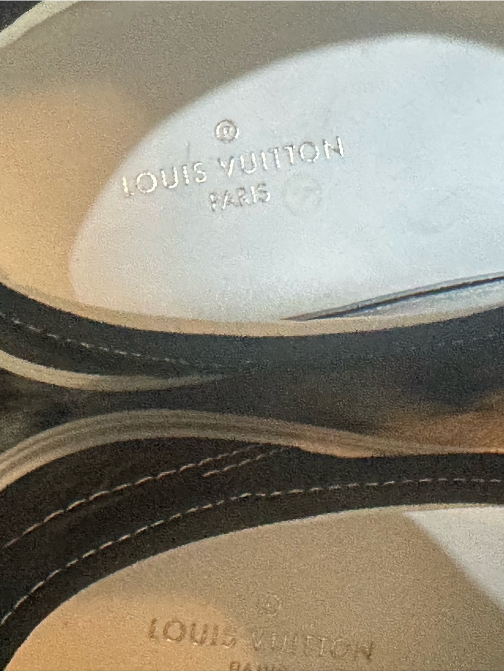 Louis Vuitton Richelieu Brown/Black Lace Up Sneaker-Men’s 7.5/Women’s 9-9.5 - Picture 7 of 9
